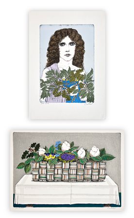 BRUNO CARUSO (1927-2018) - Lotto unico composto da 2 opere: