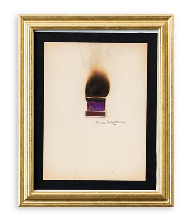 BERNARD AUBERTIN (1934-2015) - Dessin de feu, 1974
