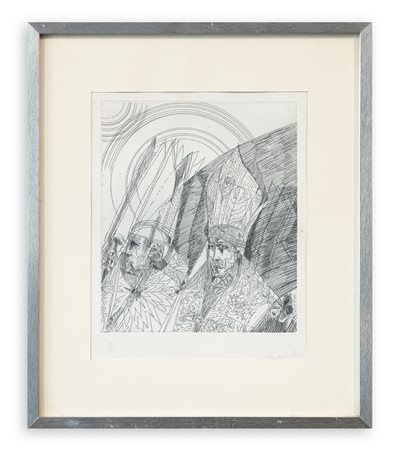 ALDO BORGONZONI (1913-2004) - Vescovi