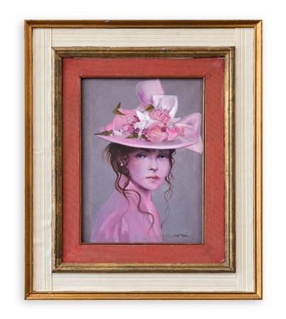 DAVIDE DE AGOSTINI (1952) - Cappello fiorito