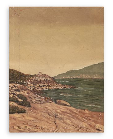PIERO MASIA (1947) - Porto Ferro, 1980