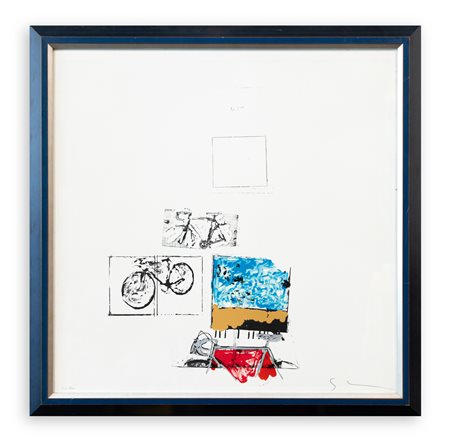 MARIO SCHIFANO (1934-1998) - Alto, 1988/1989