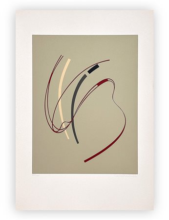 CARLA BADIALI (1907-1992) - Tavola N.8 (Composizione n.44 da un olio su tela del 1942), 1978