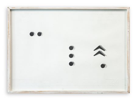 MAURIZIO ARCANGELI (1959) - Proposizione: particolare, 1989