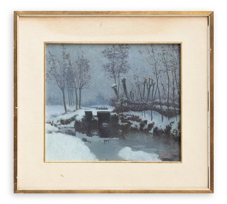 GIOVANNI BORGONOVO (1881-1975) - Senza Titolo