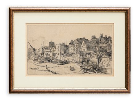 JAMES ABBOT McNEILL WHISTLER (1834-1903)  - The 'Adam and Eve' Old Chealsea, 1879