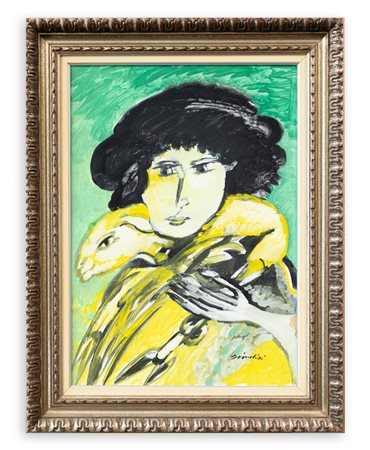 REMO BRINDISI (1918-1996) - Senza Titolo
