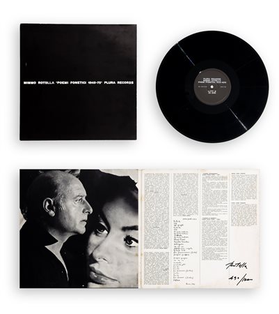 MIMMO ROTELLA (1918-2006) - Poemi fonetici, 1975