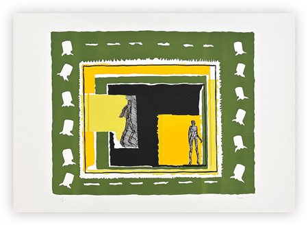 MARIO ROSSELLO (1927-2000) - Senza Titolo, 1975