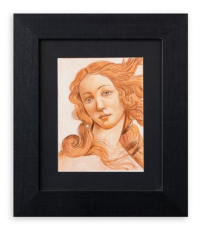 ROBERTO CANTARELLA - Studio della nascita di Venere di Sandro, 1980
