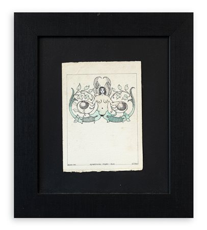 LUCIO DEL PEZZO (1933-2020) - Hypnerotomachia Poliphili: Studio, 1984
