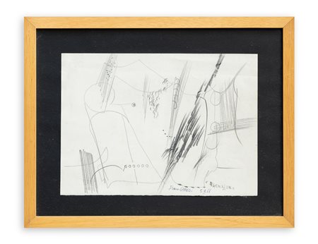 FRANCO GARELLI (1909-1973) - Attenzione, 1966