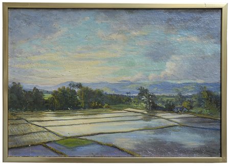 Carel Lodewijk Dake Junior (1886 - 1946)
Paesaggio indonesiano