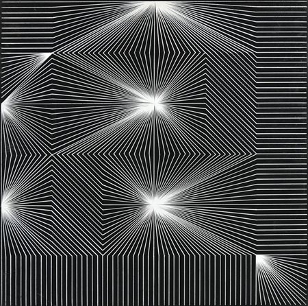 Alvaro Monnini SENZA TITOLO, 1977 olio su tela applicata su faesite, cm 61x61...