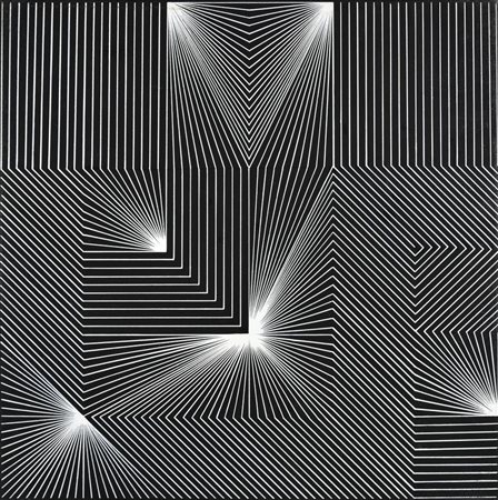 Alvaro Monnini SENZA TITOLO, 1977 olio su tela applicata su faesite, cm 61x61...