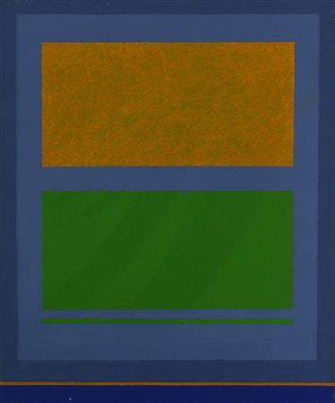 Lucio Battaglia COMPOSIZIONE, 2002 olio su tela, cm 40x30 sul retro: firma e...