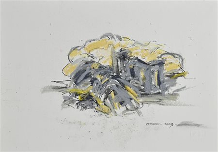 Attilio Forgioli SENZA TITOLO, 2009 tecnica mista su cartoncino Fabriano, cm...