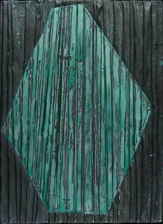 Umberto Mariani SENZA TITOLO, 1995 piombo e acrilico su tavola, cm 43x33 sul...