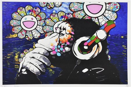 DEATH NYC SENZA TITOLO, 2022 serigrafia, cm 32x45; es. 26/100 firma, data e...