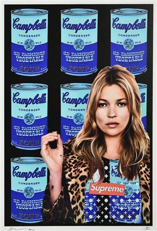 DEATH NYC SENZA TITOLO, 2020 serigrafia, cm 45x32; es. 8/100 firma, data e...