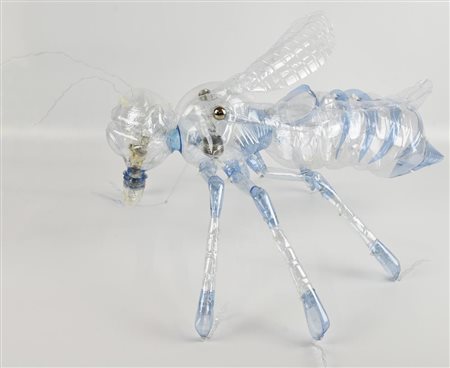 Danilo Marchi APE BIONICA, 2013-19 pet, cm 23x43x40 firma e data incise