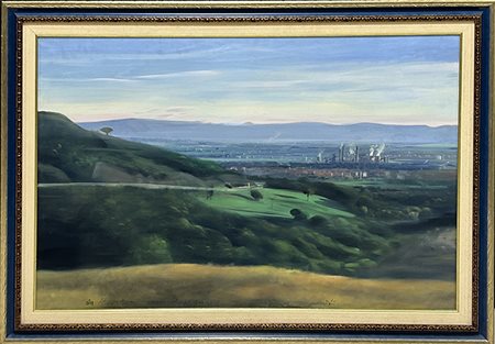 MARIO MADIAI, "Paesaggio", 1987