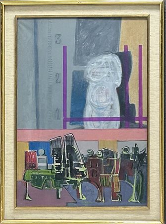 LORENZO PIEMONTI, "Macchina industria", 1965
