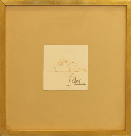 CÉSAR BALDACCINI, "Composizione", anni 60 circa