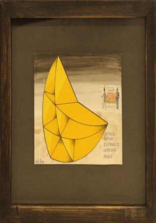 LUCIO DEL PEZZO, "Cartole agli amici- Antonio Sapone", 2007