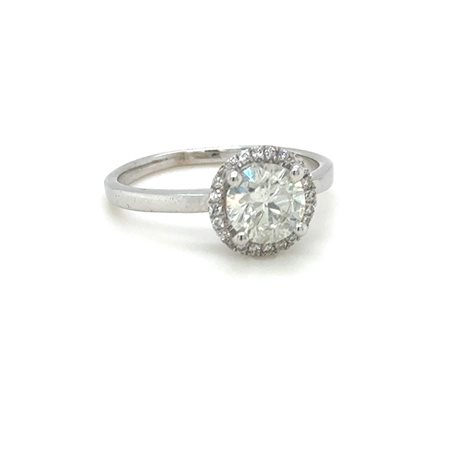 ANELLO IN ORO BIANCO 2.54 GR CON DIAMANTI - RNG40902