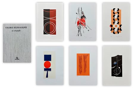 AUTORI VARI (BARBANTI, DELLA TORRE, MARTINI, MATINO, NANGERONI, VALENTINI) - Colori e segni scolpiti, 2006