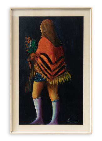 RENATO BERTOLONI (1924-1986) - La ragazza, 1972