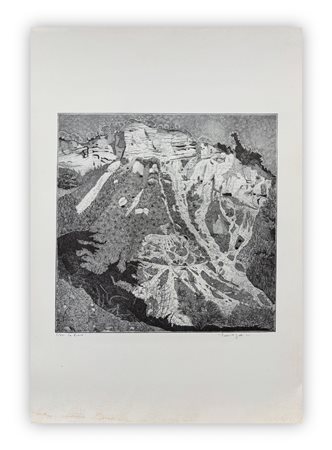 FEDERICA GALLI (1932-2009) - La frana, 1961