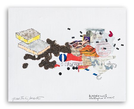 GIANNI EMILIO SIMONETTI (1940) - Le pieghe cucite trattengono il senso