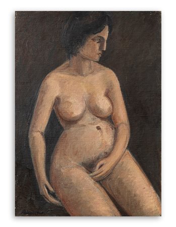 LORENZO PIEMONTI (1935-2015) - Nudo di donna, 1960
