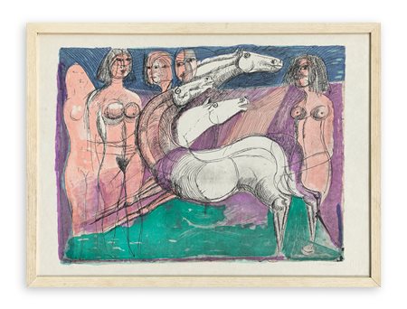 BRUNO CASSINARI (1912-1992) - Senza Titolo