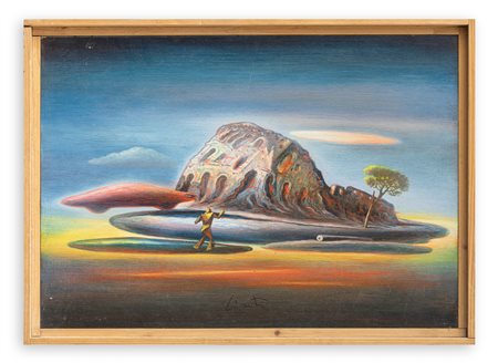 GIULIANO GIGANTI (1952) - Incontro sulla nuvola, 2004