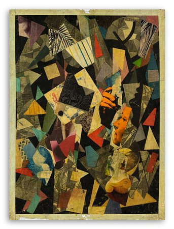 FRANCO ASINARI (1916-2007) - Composizione astratta, 1987