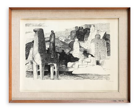 SALVATORE FIUME (1915-1997) - Senza Titolo