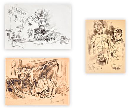 ALDO RAIMONDI (1902-1998) - Lotto unico composto da 3 opere 