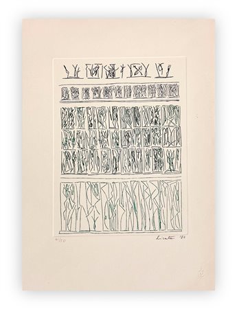 RICCARDO LICATA (1929-2014) - Senza Titolo , 1980