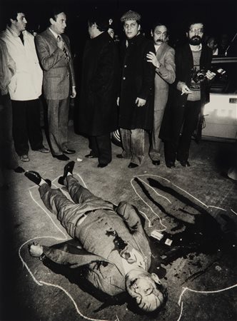 Letizia Battaglia (1935 - 2022)  - Il giornalista Mario Francese ucciso dalla mafia, 1979