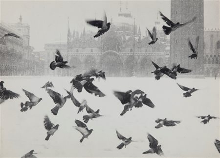 Gianni Berengo Gardin (1930)  - Senza titolo (Piazza San Marco, Venezia), 1950s/1960s