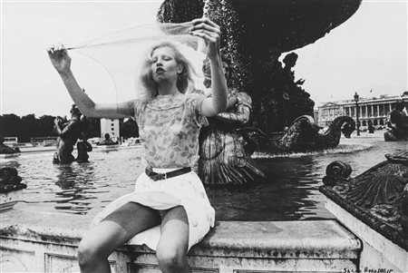 Sasha Borodulin (XX sec.)  - Nita in Fiorucci with a scarf, 1981