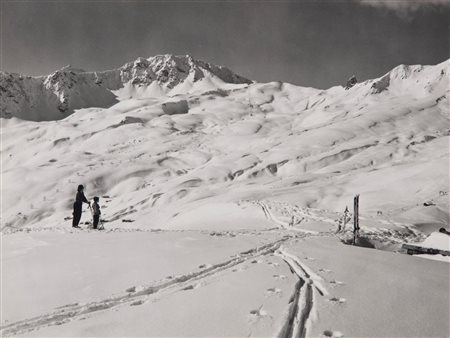 Carl Franz Julius Brandt (1893 - 1972)  - Arosa, Switzerland, 1940s