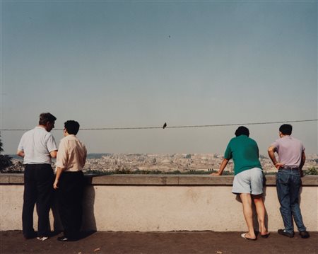 Giovanni Chiaramonte (1948 - 2023)  - Veduta dal Gianicolo, Roma, 1988
