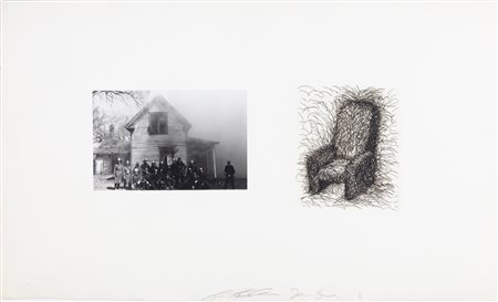 Lee Friedlander - Jim Dine (1934, 1935)  - Dalla serie "Photographs and Etchings", 1969