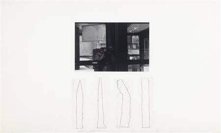 Lee Friedlander - Jim Dine (1934, 1935)  - Dalla serie "Photographs and Etchings", 1969