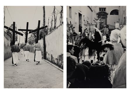 Eugenio Greco (XX sec.)  - Processione del Cristo Morto, 1960s