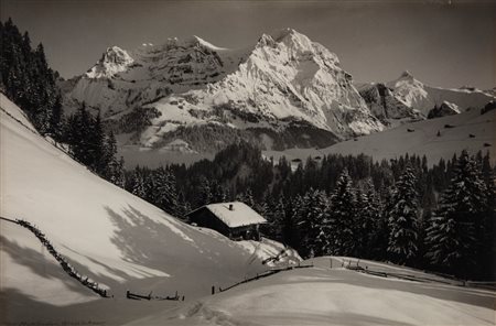 Emanuel Gyger (1886 - 1951)  - Adelboden, 1940s